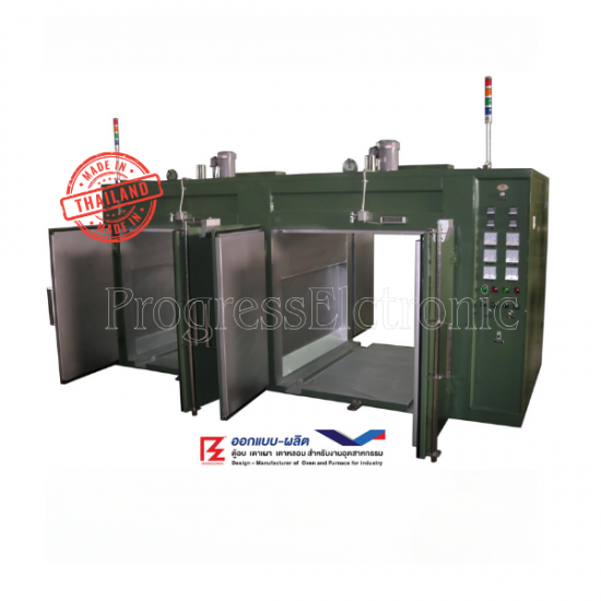 เตาอบลมร้อนอุตสาหกรรม ระบบไฟฟ้า - รับผลิตตู้อบไฟฟ้าอุตสาหกรรม - โปรเกรสอีเล็คโทรนิค